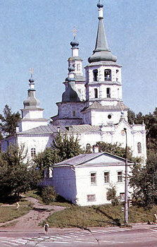 Крестовоздвиженская церковь в Иркутске
